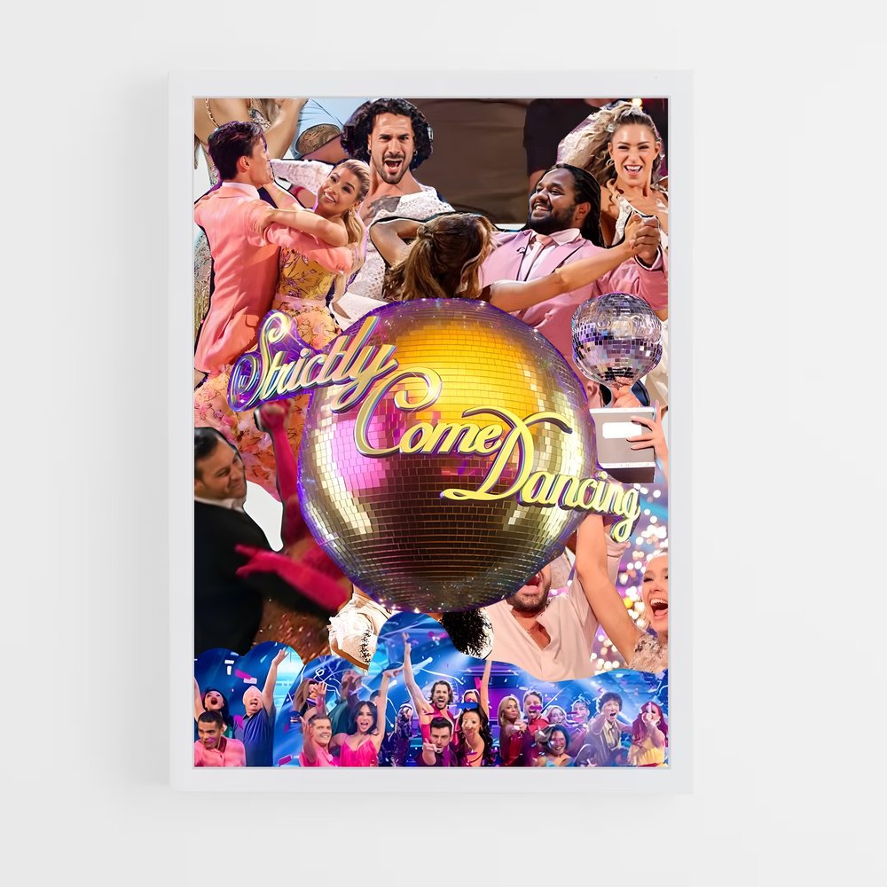 Poster Strictly de come – affiche Danse (vue 3)
